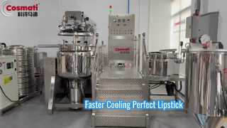 200L Vacuum Emulsifier Mixer (Steam Heating)